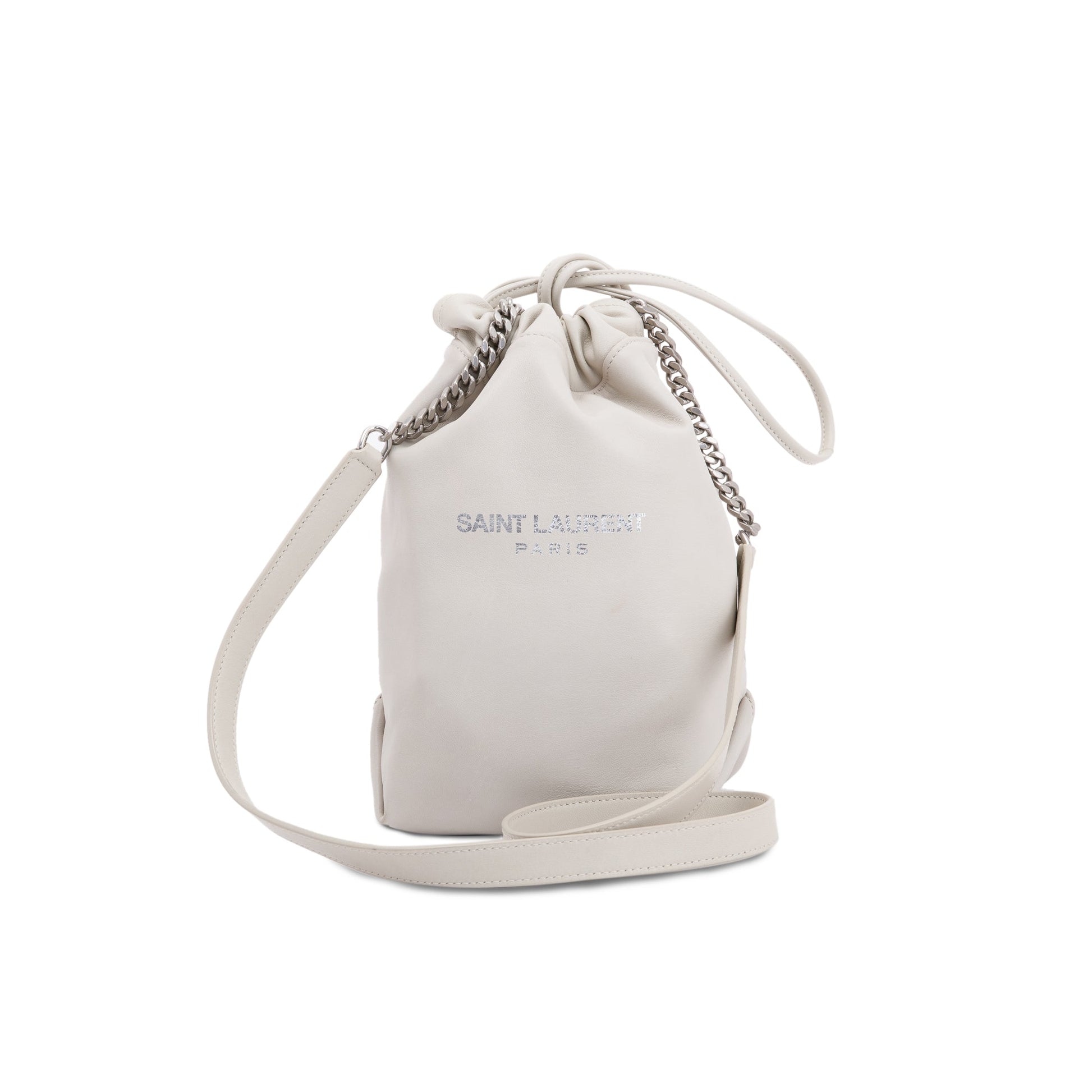 YSL Saint Laurent Teddy Bag Mini Bucket Bucket Bag