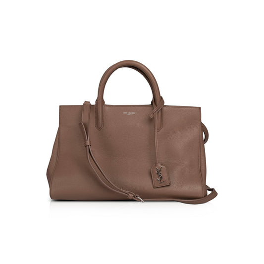 YSL Saint Laurent Rive Gauche Cabas Travel Bag Small