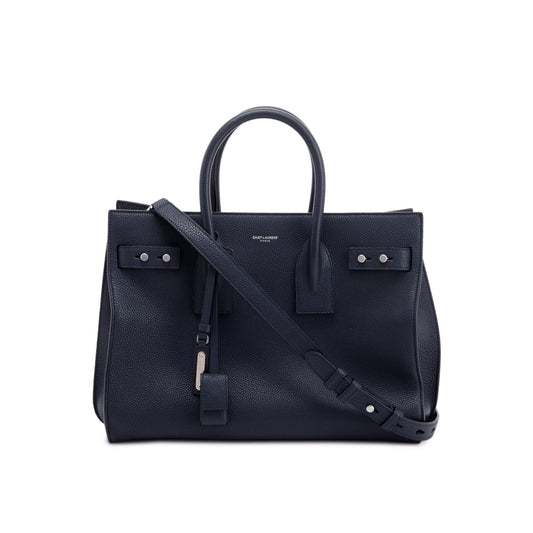 YSL Saint Laurent Supple Sac De Jour Travel Bag Small