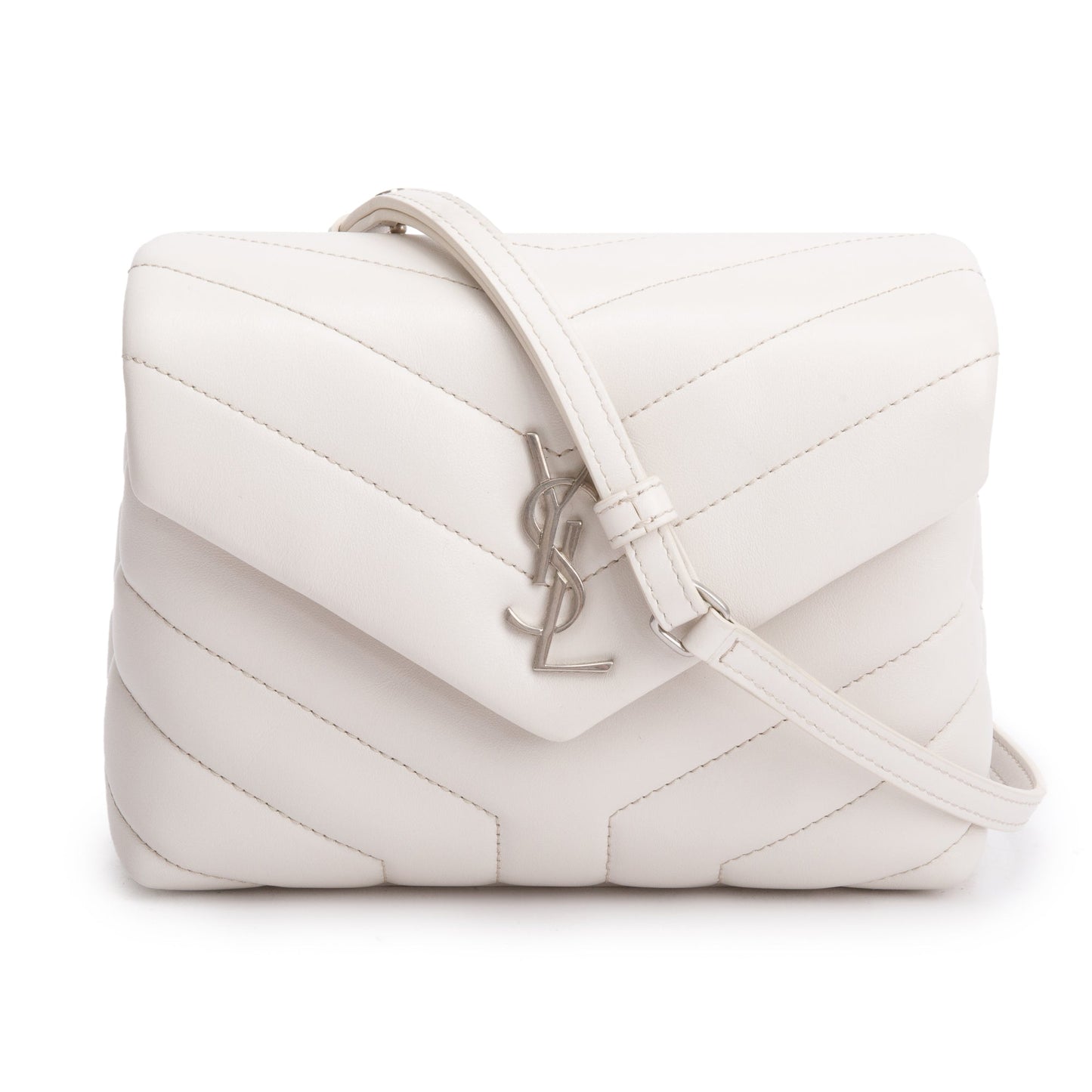 YSL Saint Laurent Toy Loulou Crossbody Bag Matelasse Monogram Box 53043