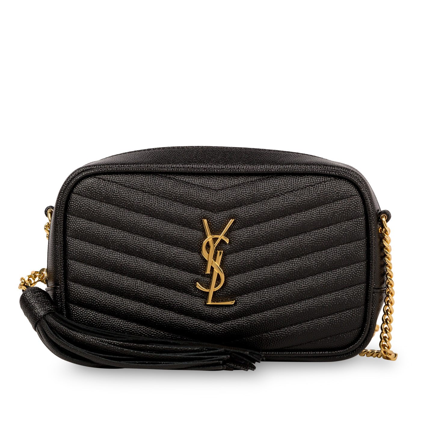 YSL Saint Laurent Lou Crossbody Bag Leather Mini