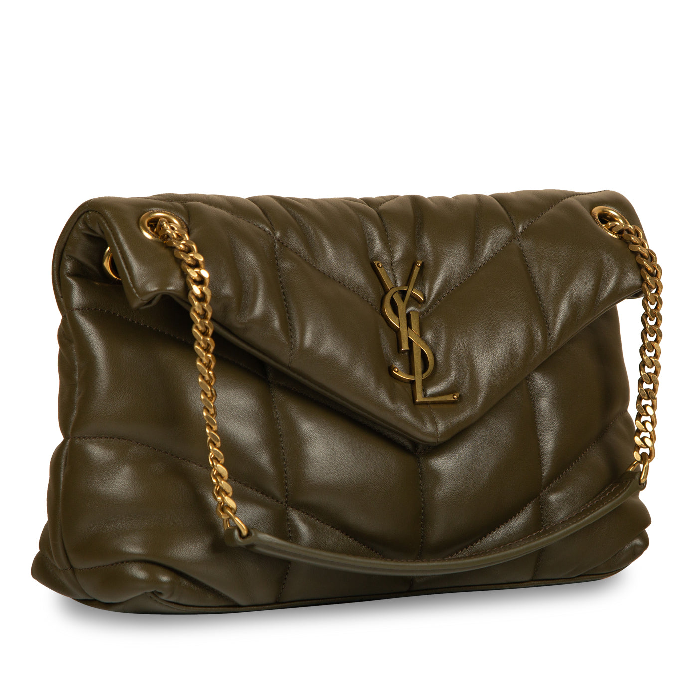 YSL Saint Laurent Loulou Puffer Crossbody Bag Small
