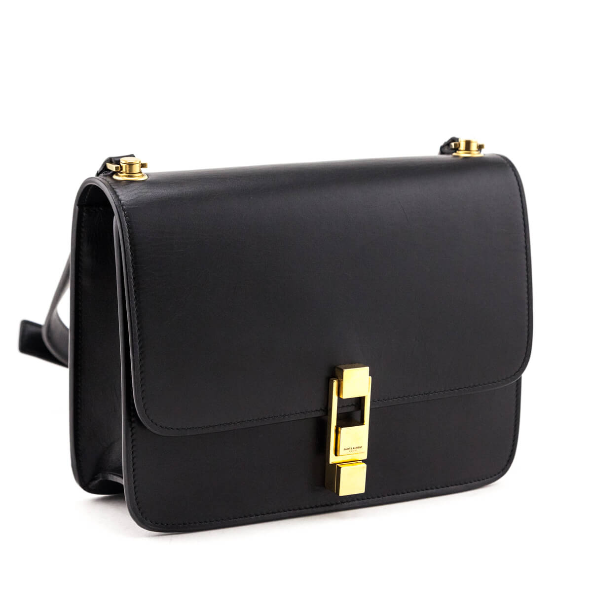 YSL Saint Laurent Saint Laurent Trending Box Calfskin Le Carre Black Shoulder Bag