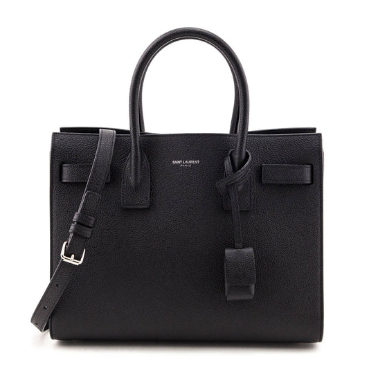 YSL Saint Laurent Saint Laurent Trending Calfskin Baby Sac De Black Travel Bag
