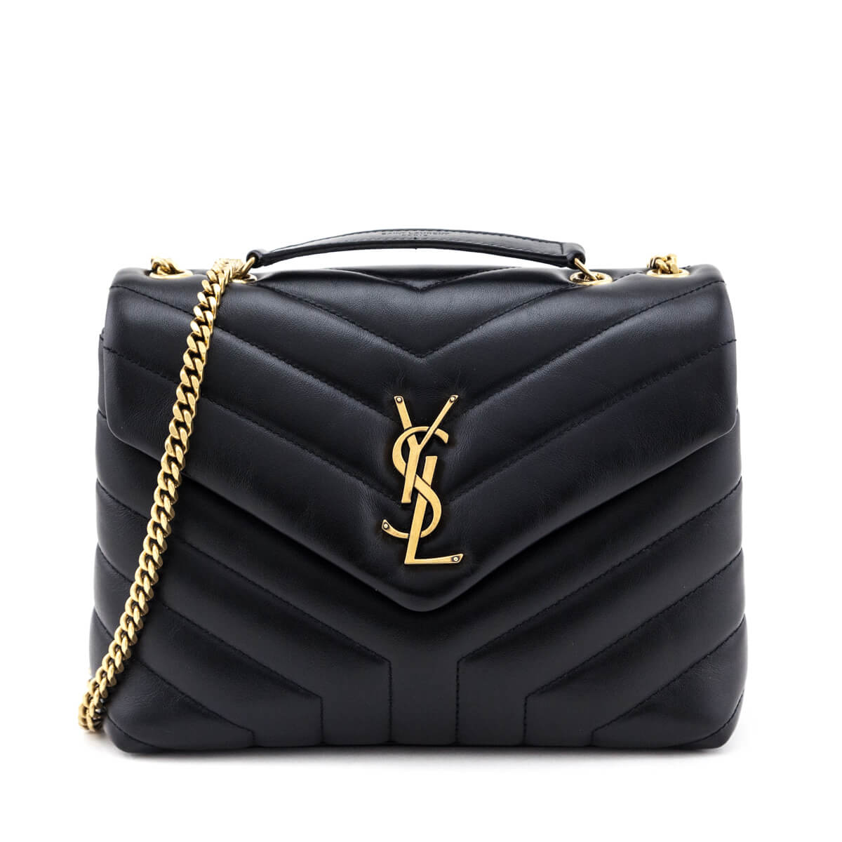 YSL Saint Laurent Chanel Saint Laurent Trending Calfskin Small Loulou Quilted Monogram Travel Bag