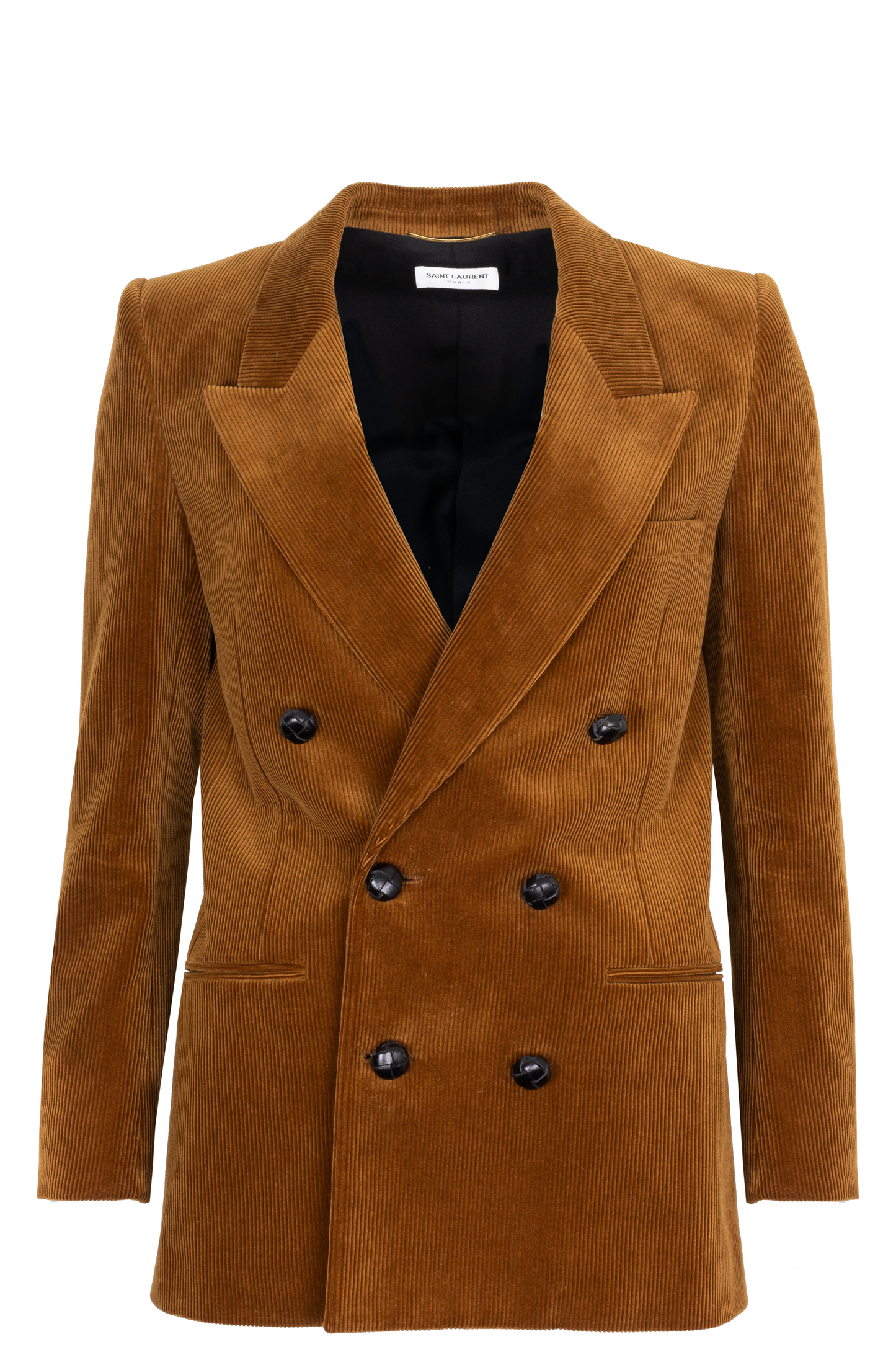 YSL Saint Laurent Jacket Brown Handbag