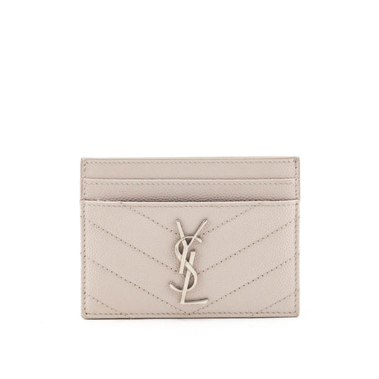 YSL Saint Laurent Saint Laurent Trending Light Taupe Grain De Matelasse Travel Bag