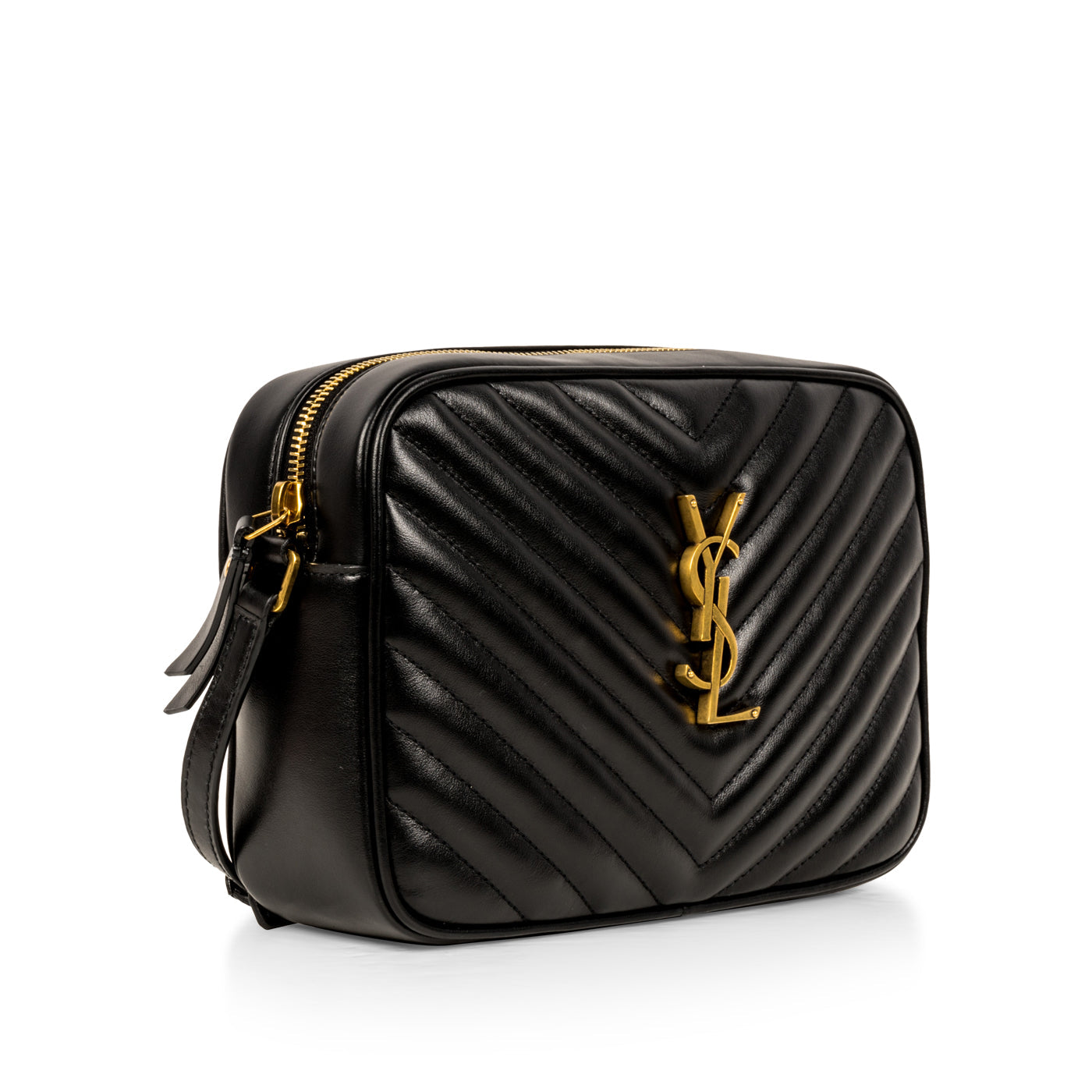 YSL Saint Laurent Lou Crossbody Black Crossbody Bag