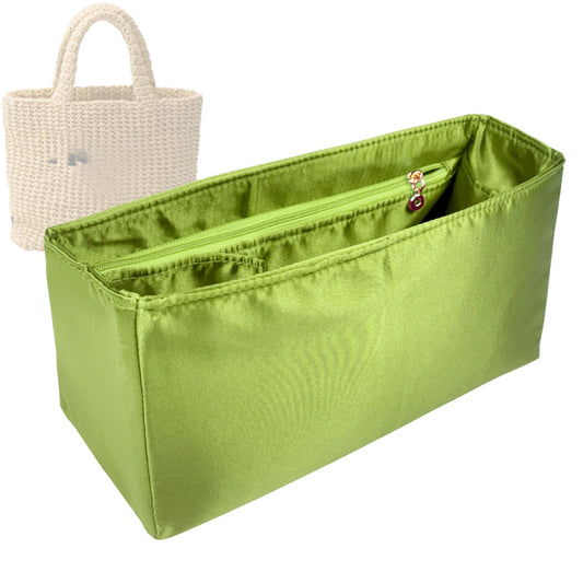 Prada Tote Bag Organizer for Crochet , Bag Insert Medium Zip