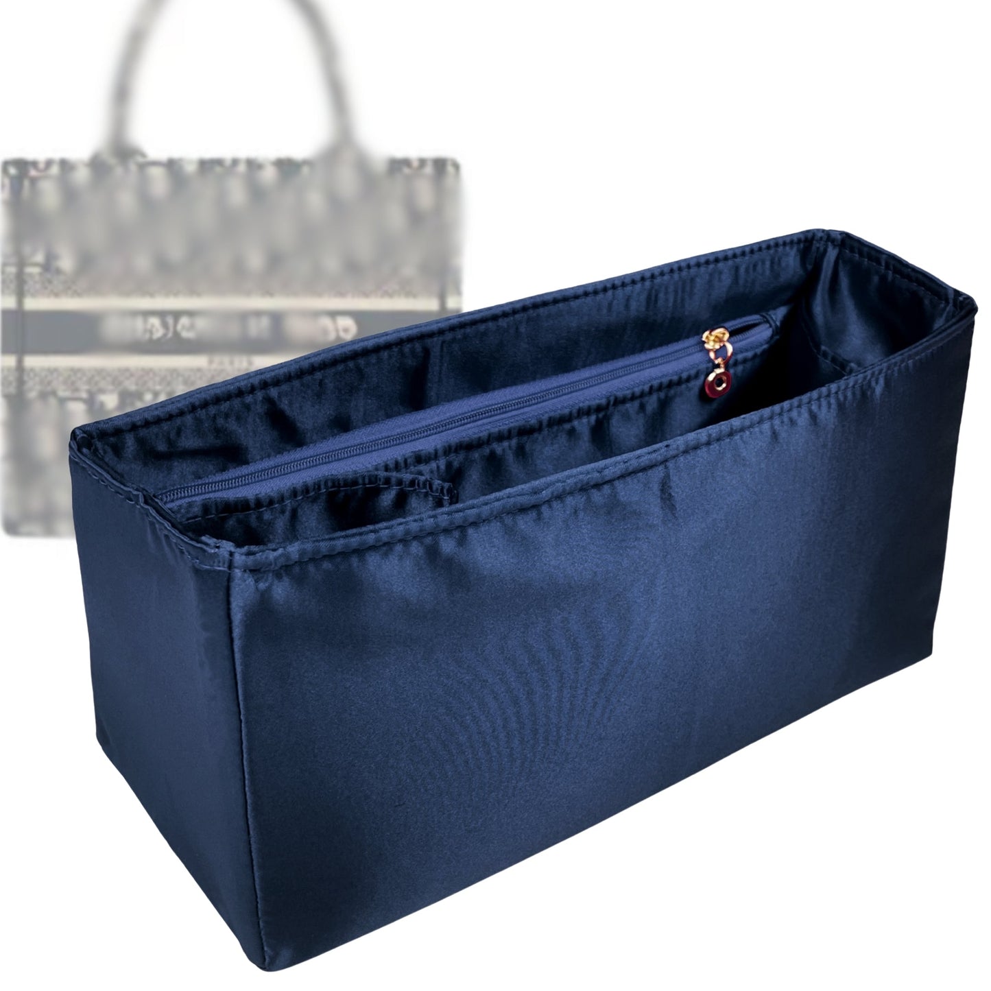 Dior Tote Bag Organizer for Book Tote , Bag Small Zip 2