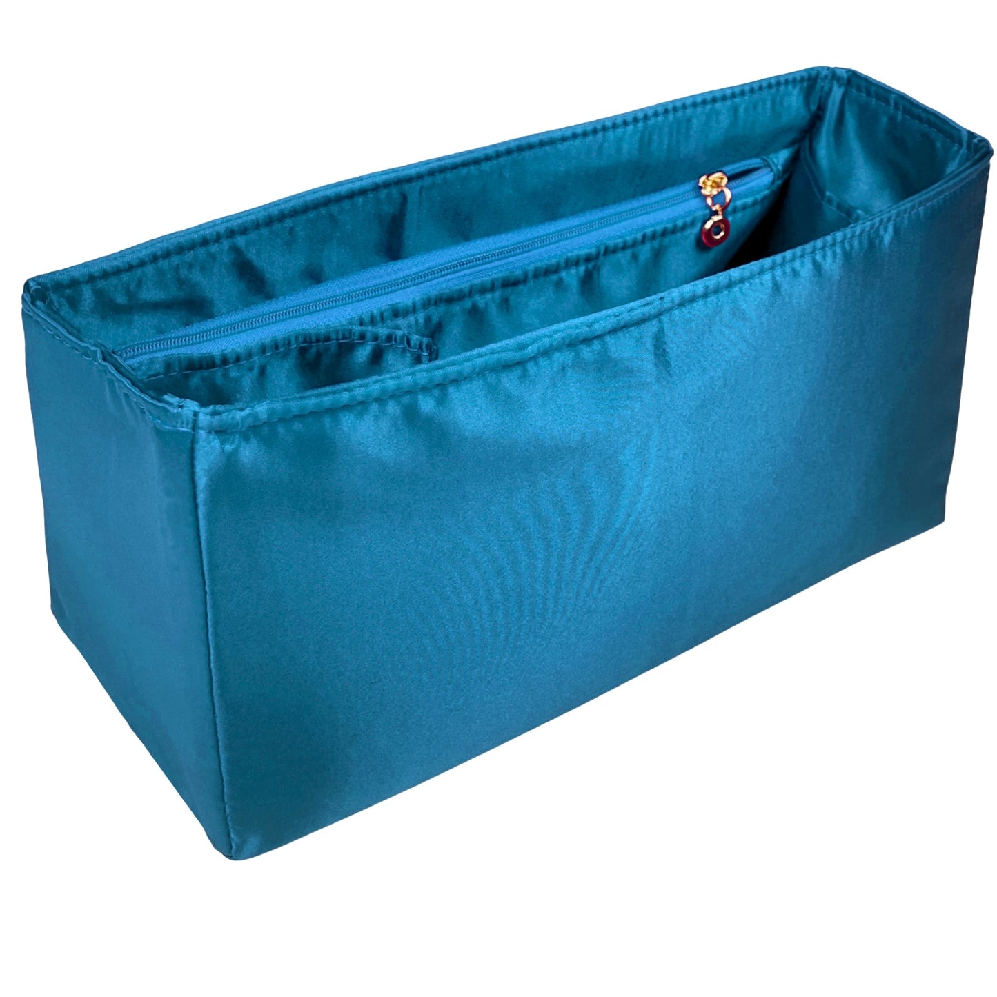 Dior Handbag Organizer for Caro Bag, Bag Insert Silk, Large Zip