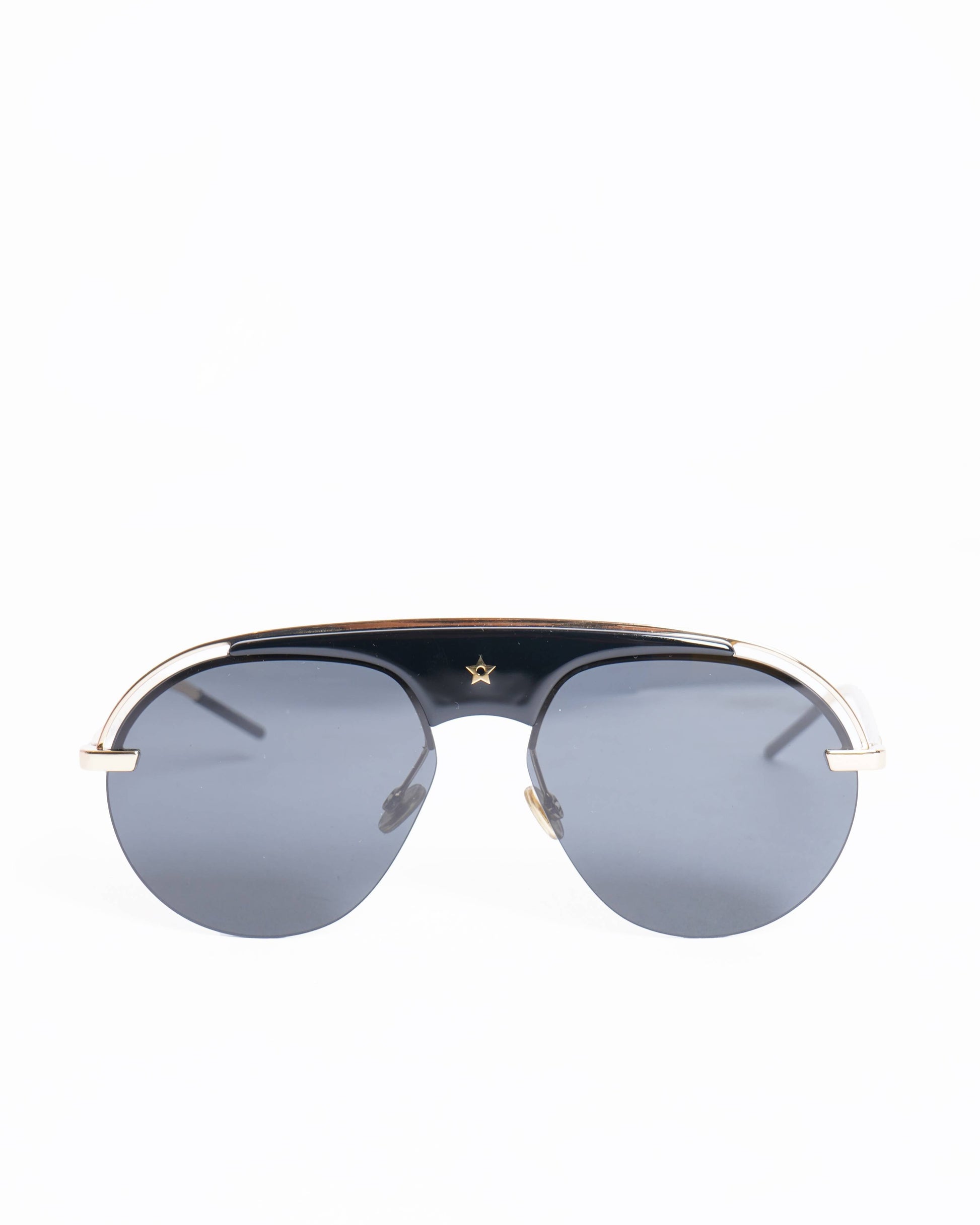 Dior Handbag Christian & Aviator Sunglasses Black Gold