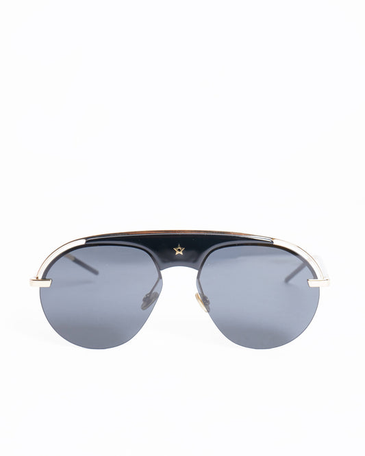 Dior Handbag Christian & Aviator Sunglasses Black Gold