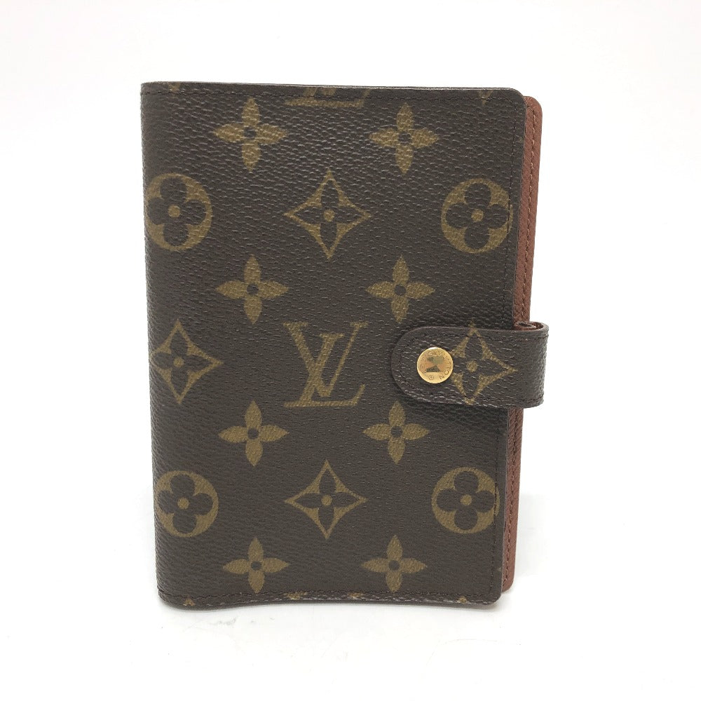 Louis Vuitton Notebook cover R20005 Agenda PM Monogram Canvas Brown Handbag T 31