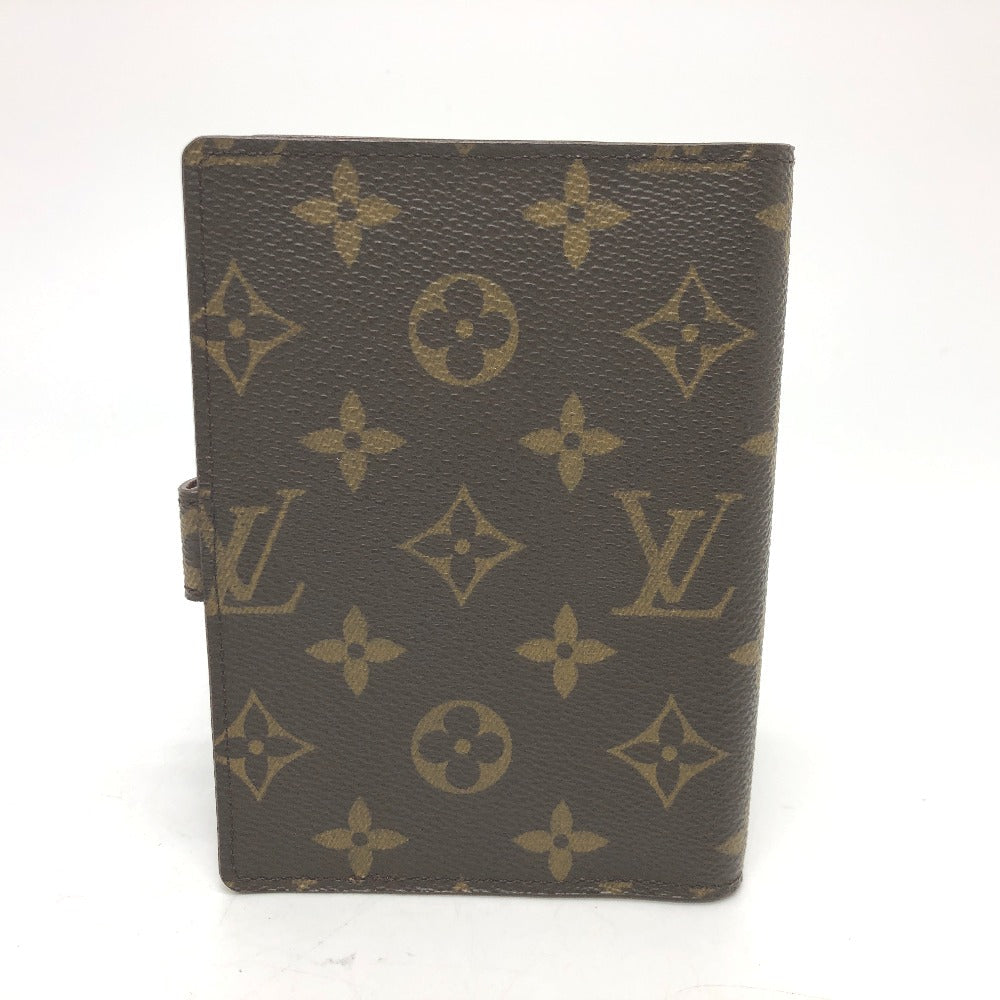 Louis Vuitton Notebook cover R20005 Agenda PM Monogram Canvas Brown Handbag T 31