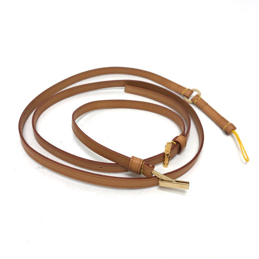 Louis Vuitton strap Nume strap Leather Beige Shoulder Bag