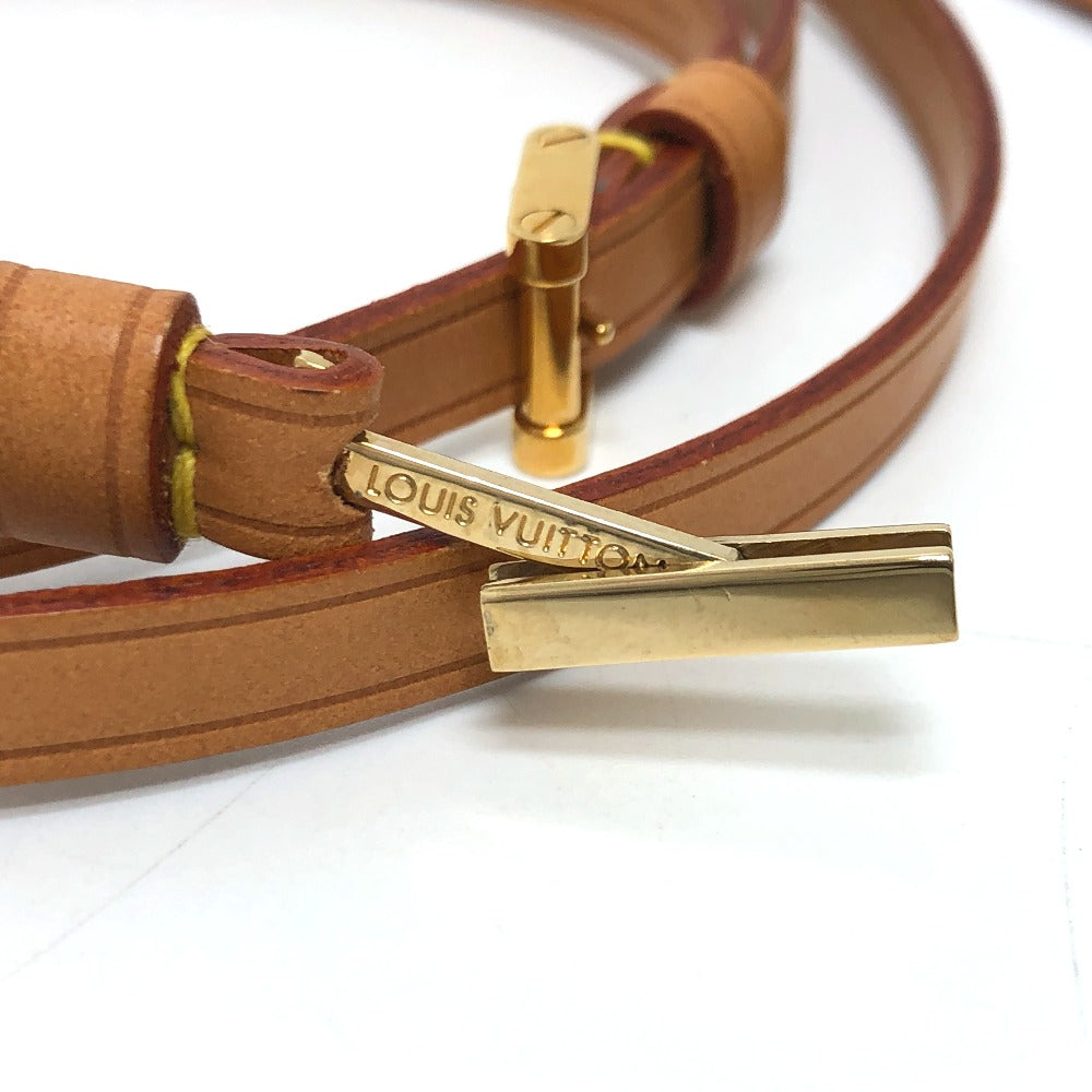 Louis Vuitton strap Nume strap Leather Beige Shoulder Bag