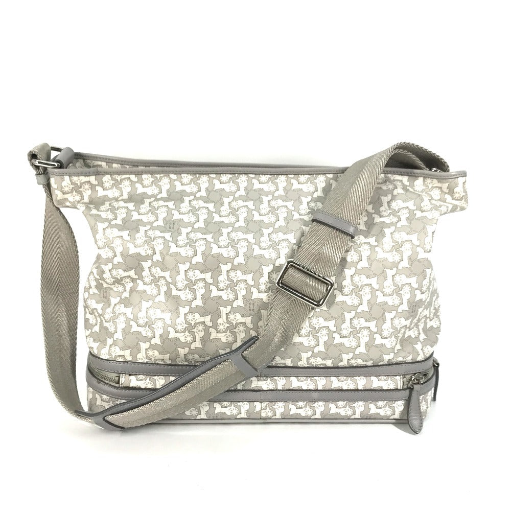 Shoulder Bag Pvc Gray Ai Tominaga Collaboration Leather