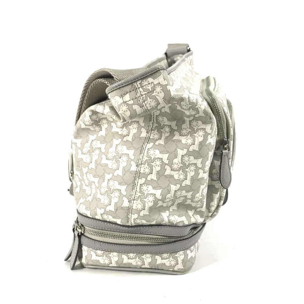 Shoulder Bag Pvc Gray Ai Tominaga Collaboration Leather