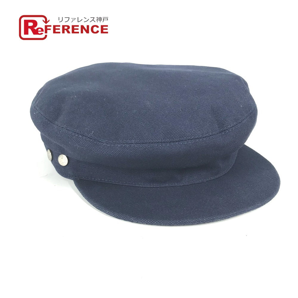 Casquette Cotton Navy Kabul Serie Button Newsboy Travel Bag
