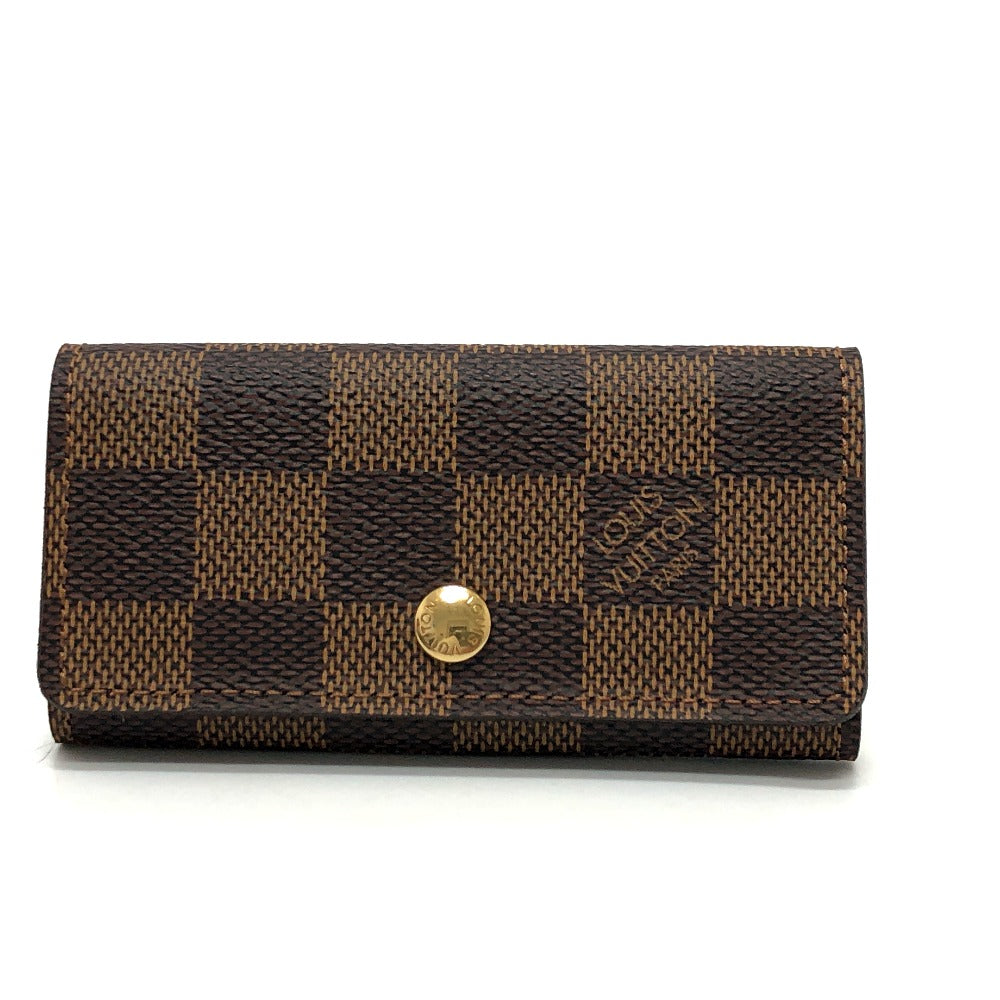 Louis Vuitton Key holder ‚m62631 Damier Canvas Brown Key Chain