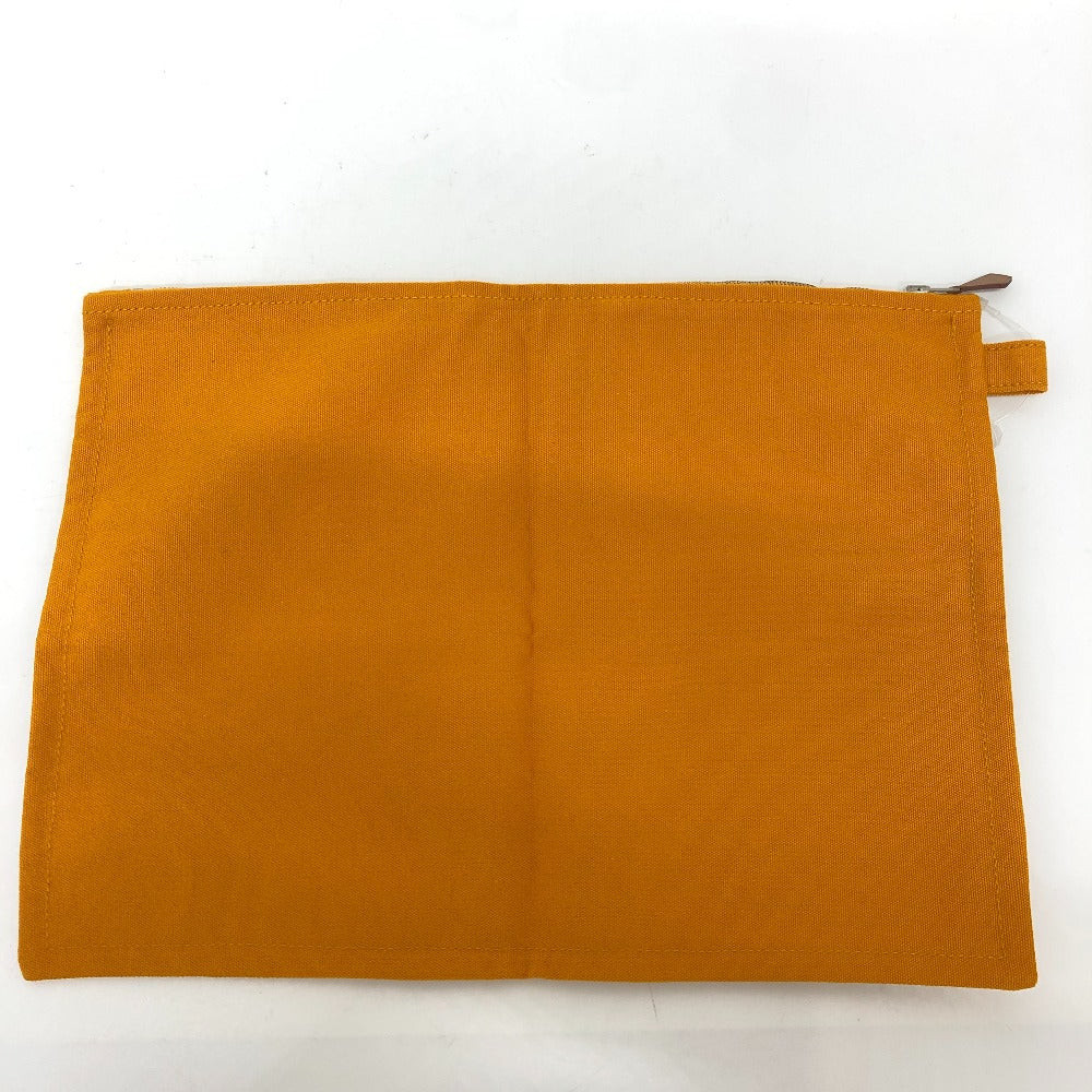 Pouch Orange Women Handbag Canvas Logo Travel Bag