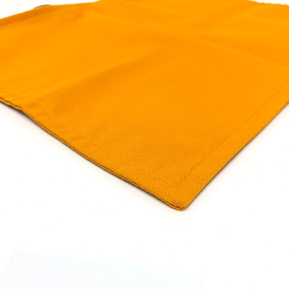 Pouch Orange Women Handbag Canvas Logo Travel Bag