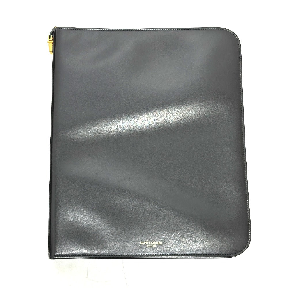 Saint Paris Ipad Case Mens Travel Bag Leather Black