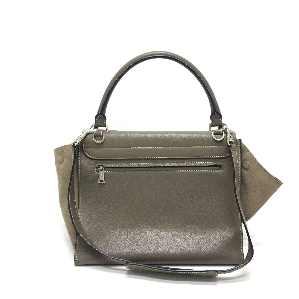 Trapeze Women Leather Brown Travel Bag