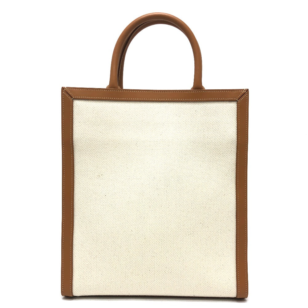 Tote Bag . Nt Beige X Small Leather Canvas