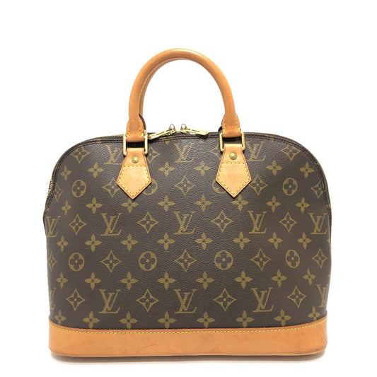 Louis Vuitton M51130 Alma PM Monogram Canvas Brown Handbag