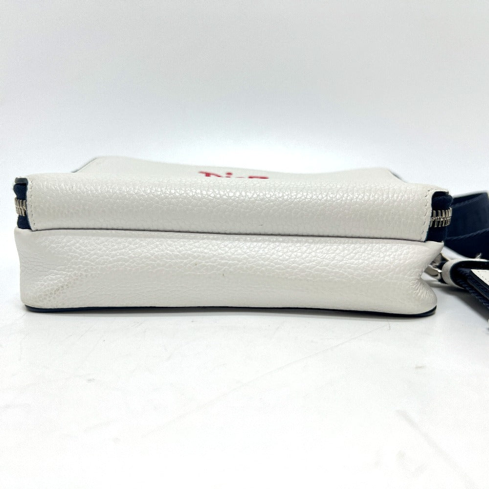 Dior Shoulder Bag X Stã¼Ssy Collaboration Leather White