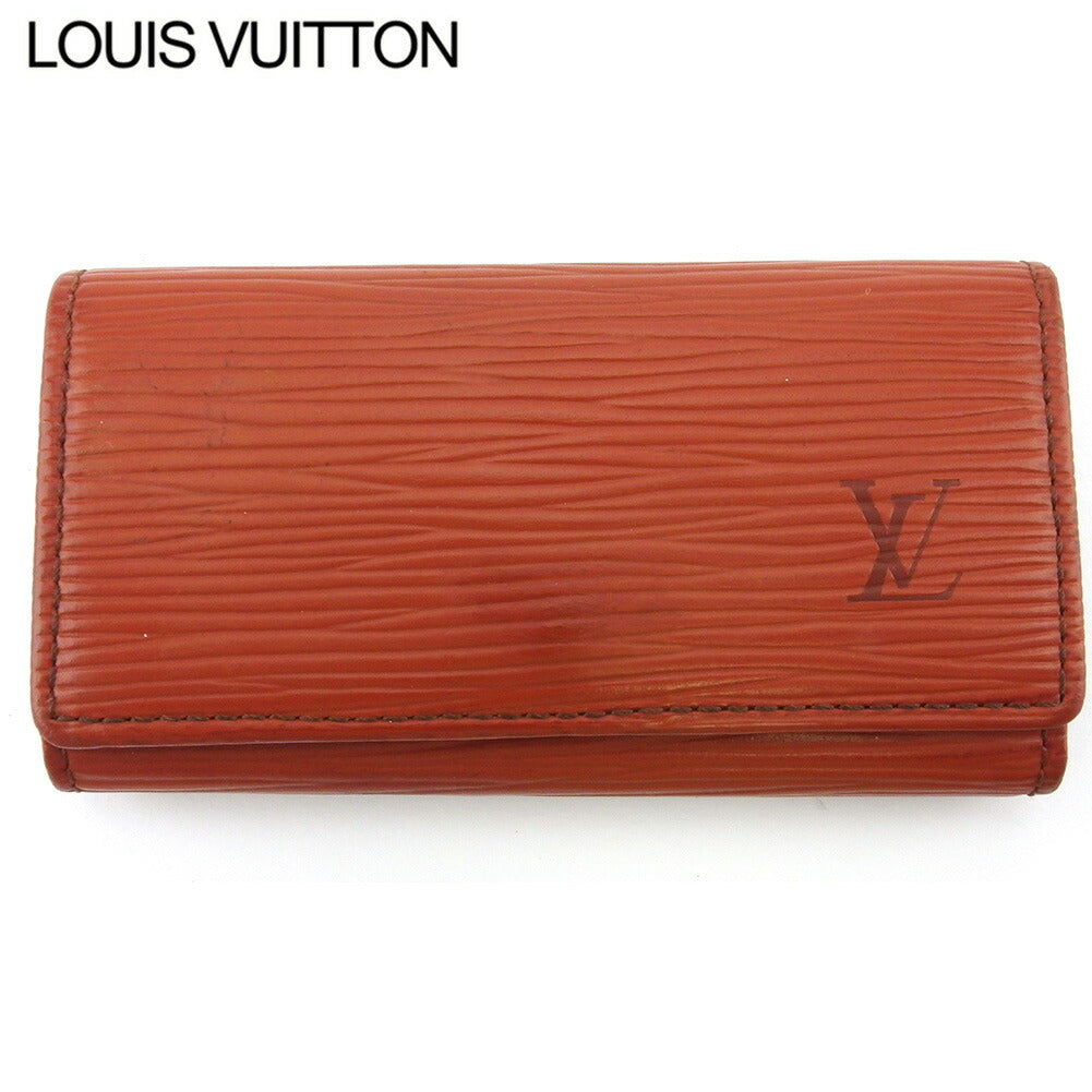 Louis Vuitton Key holder M63823 Multicles4 Brown Gold Key Chain