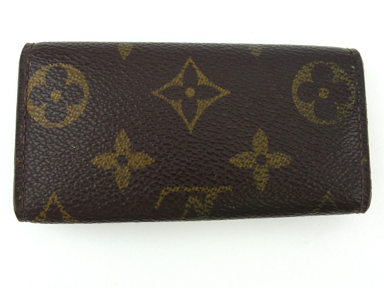 Louis Vuitton Key holder M62631 Multicles4 Brown Beige Gold Key Chain T19083