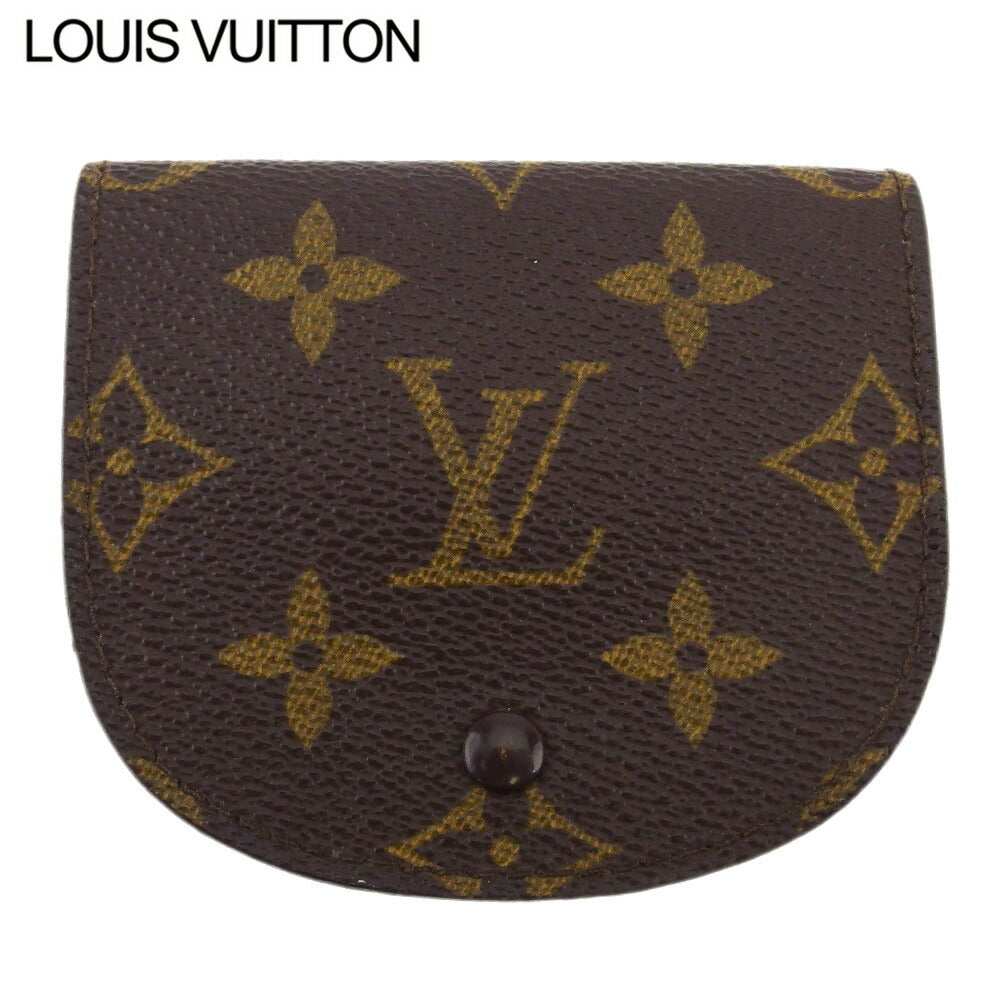 Louis Vuitton Coin M61970 Porto Moneg Monogram Leather Canvas Brown Handbag