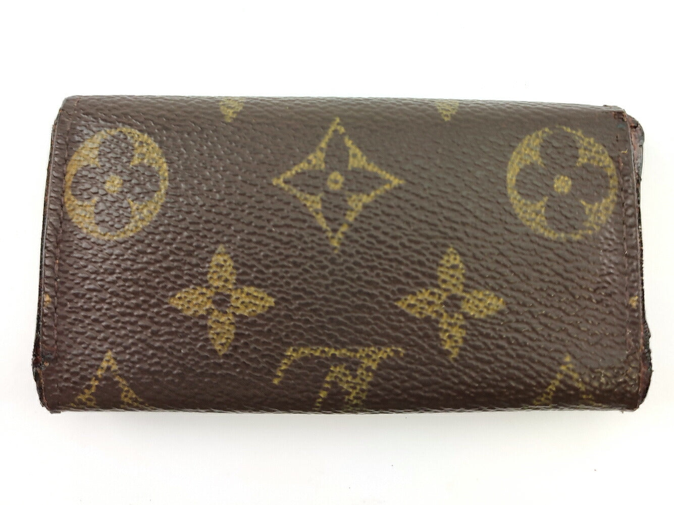 Louis Vuitton Key holder M62631 Multicles4 Brown Beige Gold Key Chain T20103