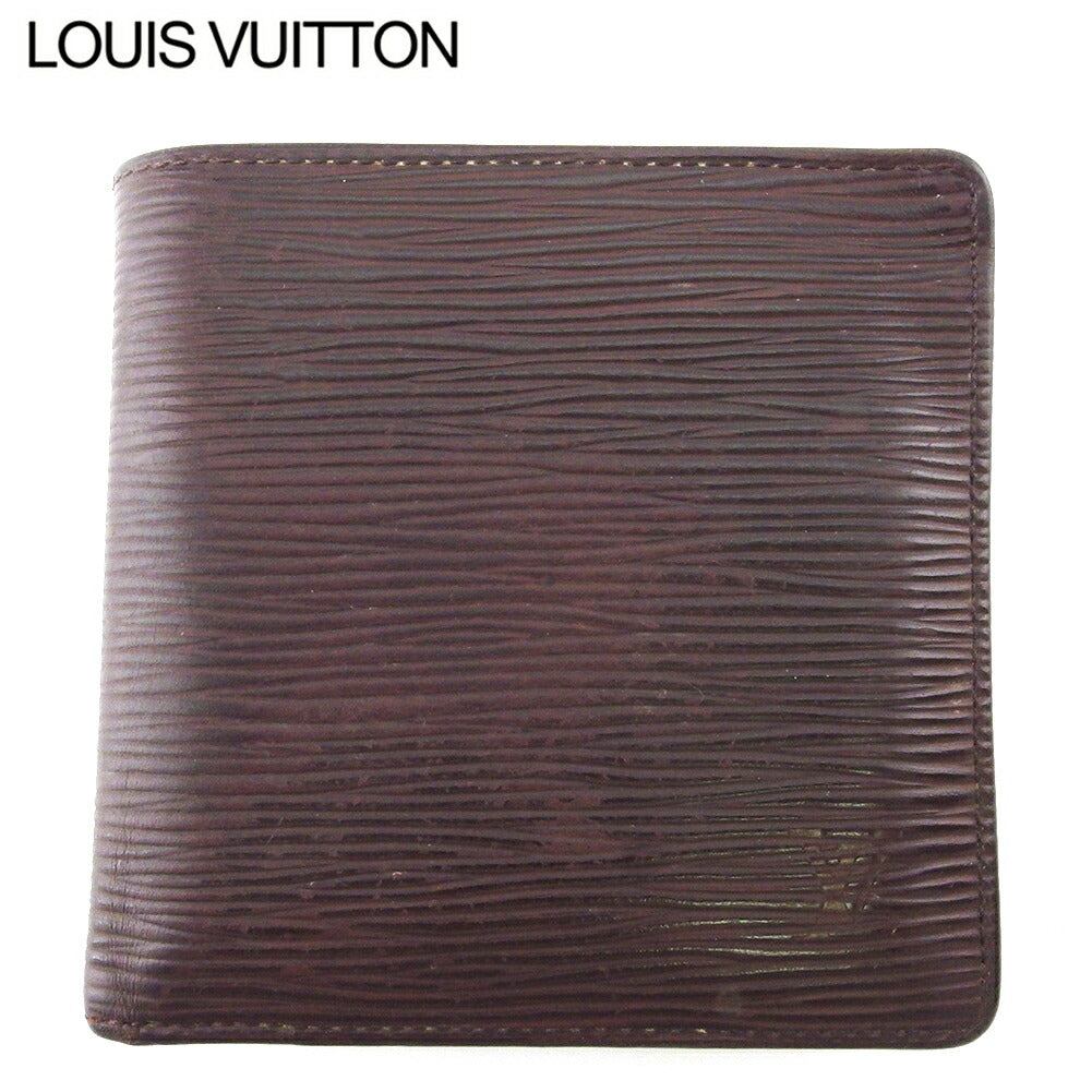 Louis Vuitton Bifold M6354D Porte Billets Cartes Brown Wallet Case T20364
