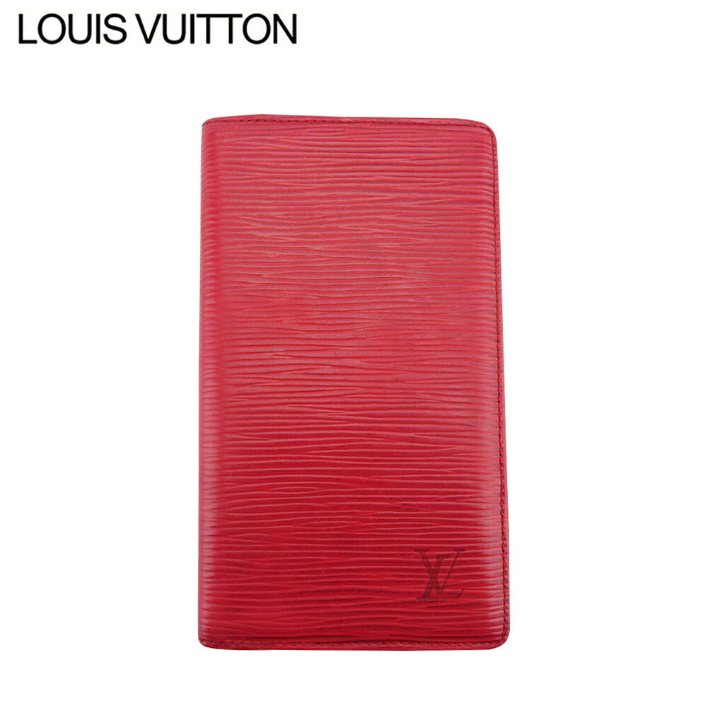 Louis Vuitton Notebook cover R20527 Epi Agenda Leather Red Handbag