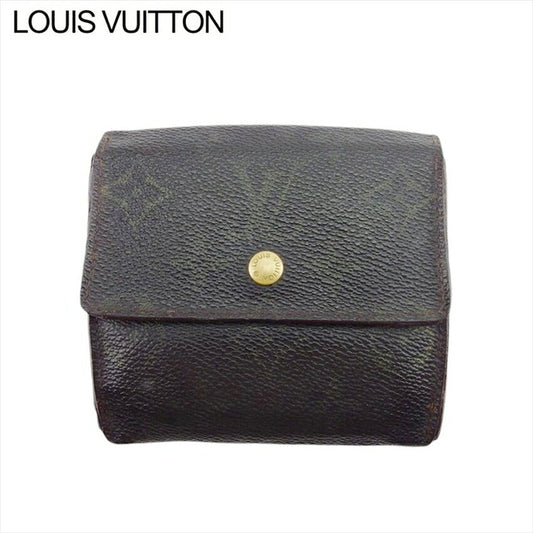 Louis Vuitton Bifold M61652 Porte Monnaie Billets Brown Wallet Case T21127