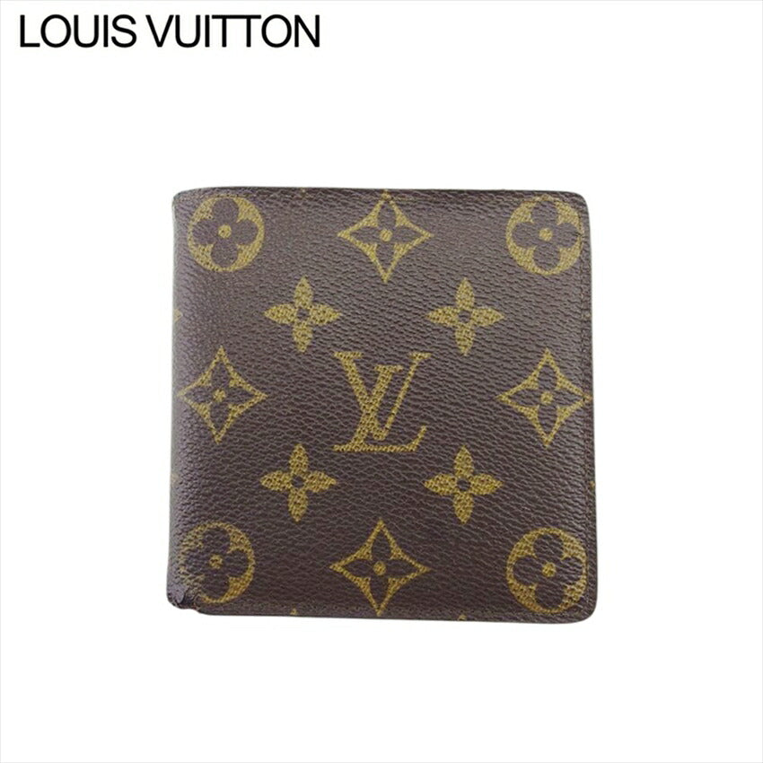 Louis Vuitton Bifold M61665 Porte Billets Cartes Brown Wallet Case T21246