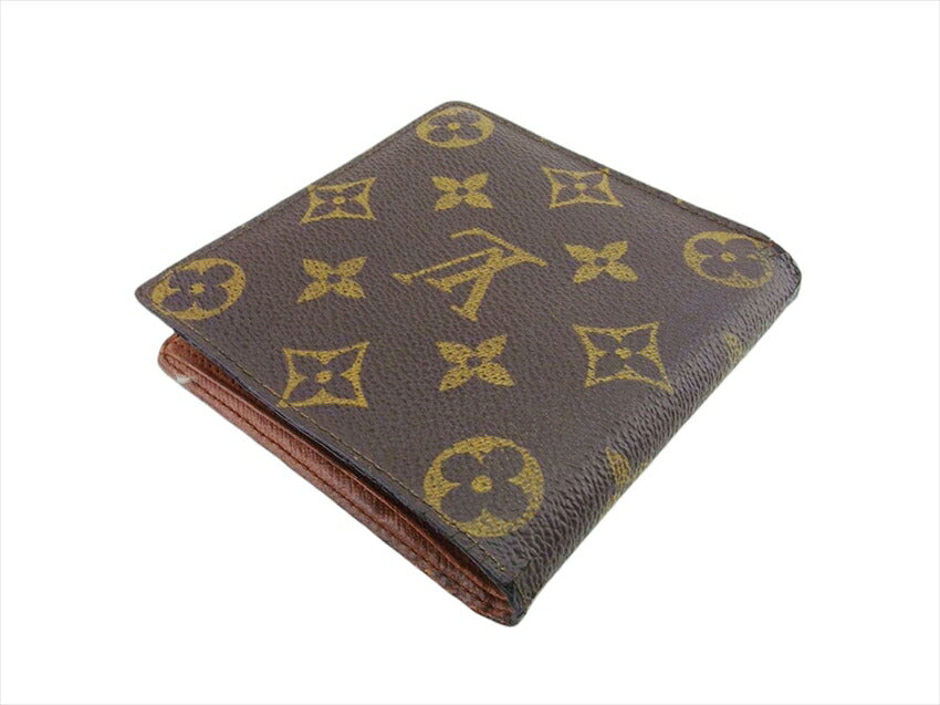 Louis Vuitton Bifold M61665 Porte Billets Cartes Brown Wallet Case T21246