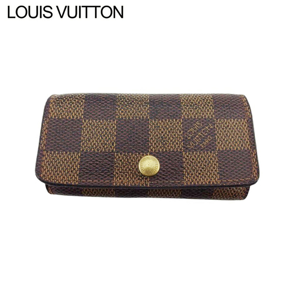 Louis Vuitton Key holder N62631 Ebene Brown Key Chain