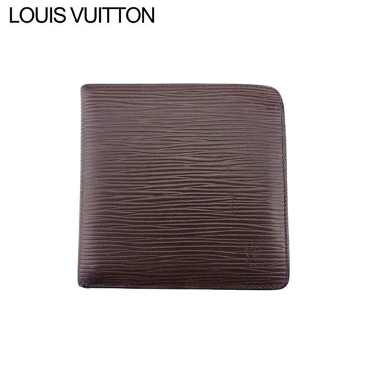 Louis Vuitton Bifold M6354D Porte Billets Cartes Brown Wallet Case T21464