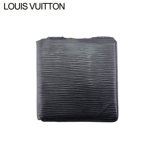 Louis Vuitton Bill Compartment M63312 Porte Billets6Cartes Black Handbag