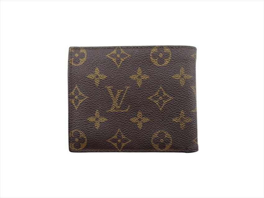 Louis Vuitton Bifold Ｍ６１６７４ light Portefeuille Viennois Brown Wallet Case