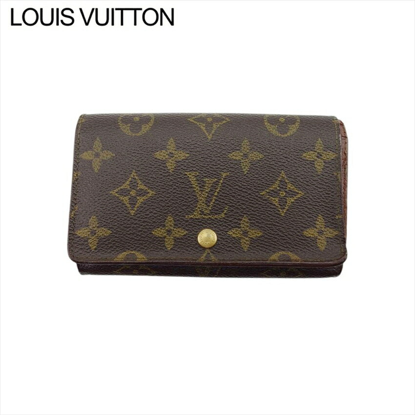 Louis Vuitton Long Purse M61736 light Portomonet Brown Wallet Case