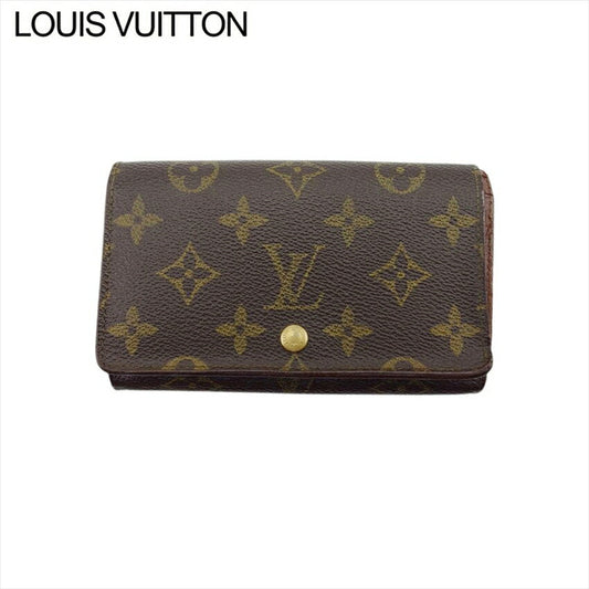Louis Vuitton Long Purse M61736 light Portomonet Brown Wallet Case