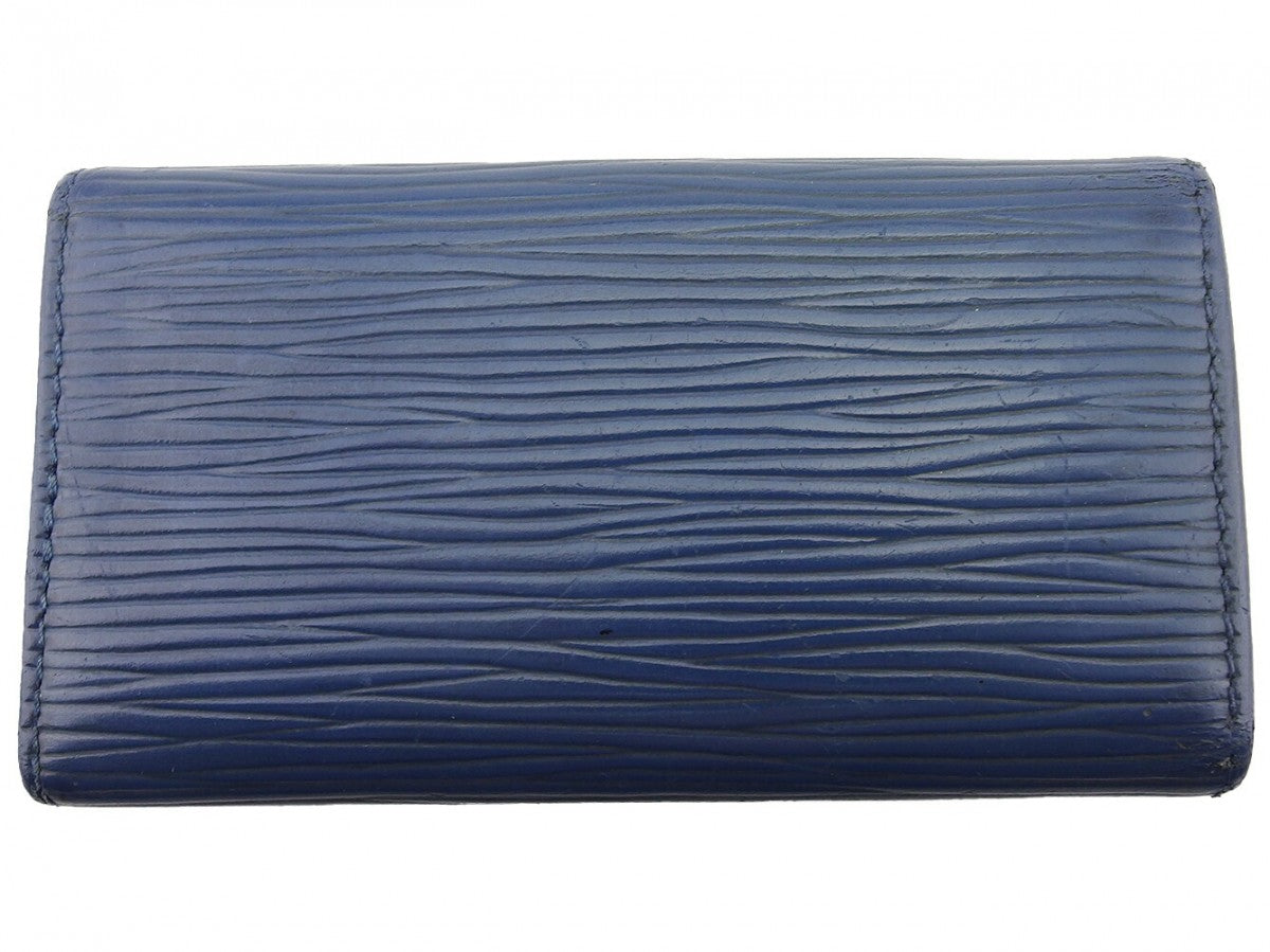 Louis Vuitton Key holder M6382G Multicles4 Blue Silver Key Chain