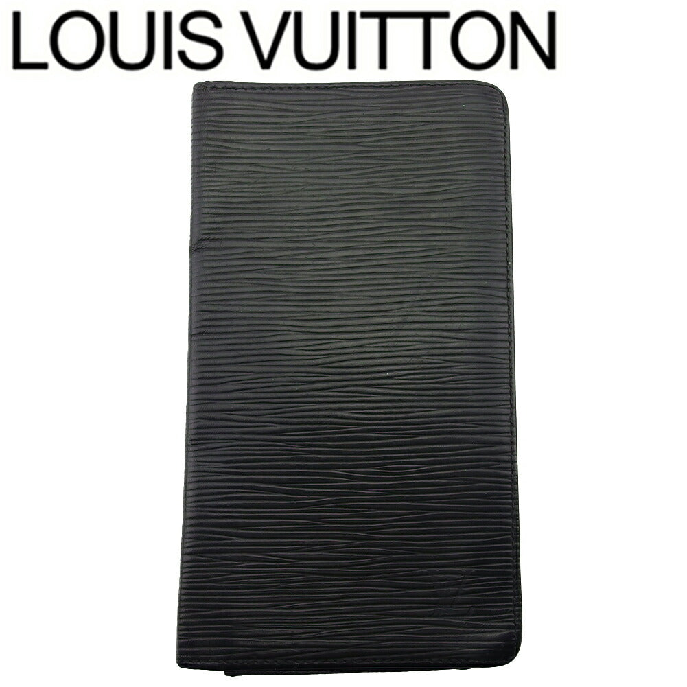 Louis Vuitton Bill Compartment M63212 Porto Cartes Black Handbag