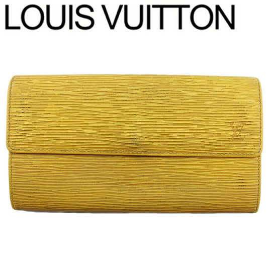 Louis Vuitton Long Purse M63579 Tassiri Yellow Wallet Case T22159